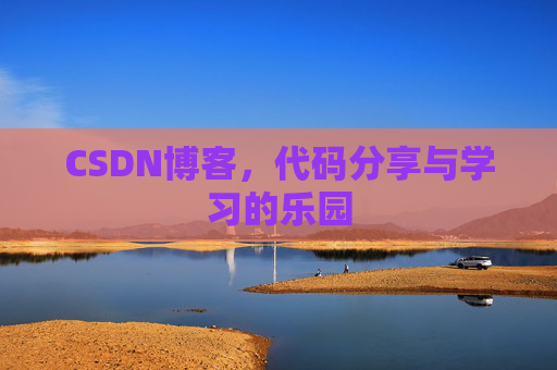 CSDN博客，代码分享与学习的乐园
